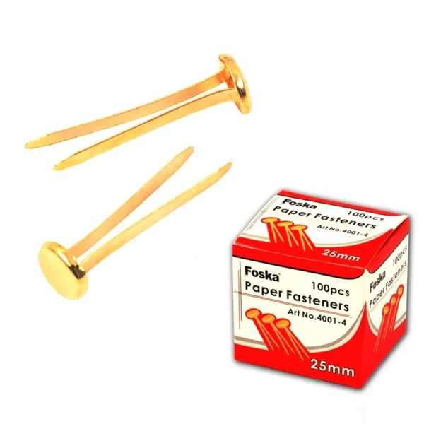 Διπλόκαρφα foska 19mm #3 100 τεμάχια - Foska