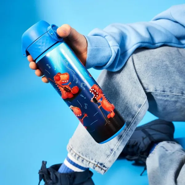 παγούρι ion8 μεταλλικό 600ml dino - Ion8