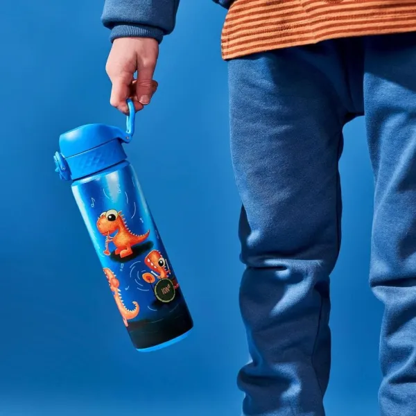 παγούρι ion8 μεταλλικό 600ml dino - Ion8