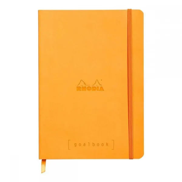 σημειωματάριο rhodia goalbook πορτοκαλί a5 120 φύλλα - Rhodia