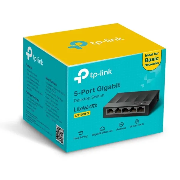 Switch 5 port tp-link ls1005g - Tp-link