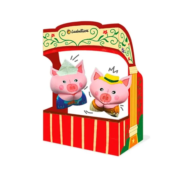 Κατασκευή ludattica origami the three little pigs 5+ - Ludaticca