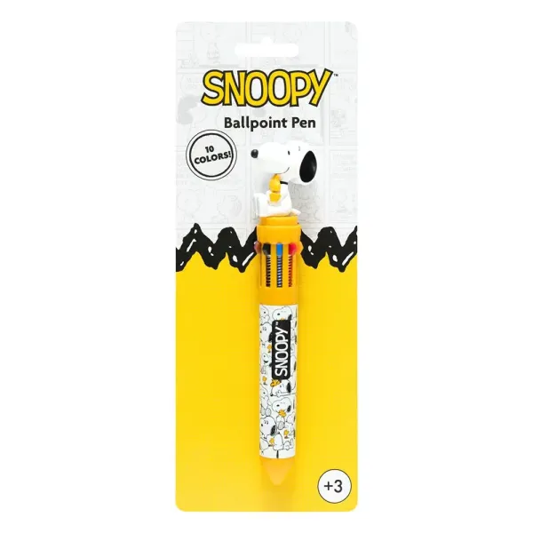 στυλό με 10 χρώματα erik snoopy lazy days - Erik