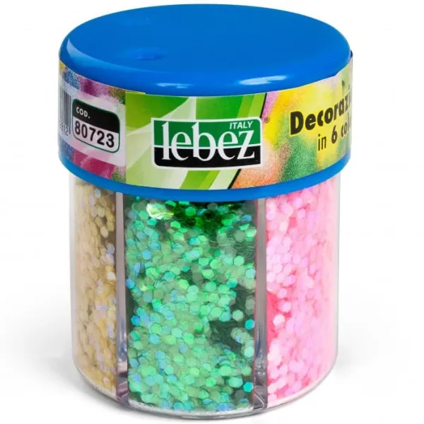 Confetti σε αλατιέρα lebez 6 σχέδια 80gr - Lebez