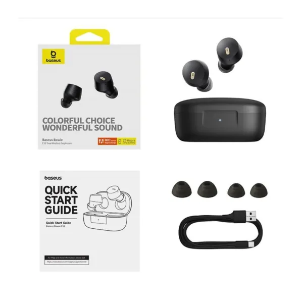 Ακουστικά baseus bowie wireless e18 in ear bluetooth - Baseus