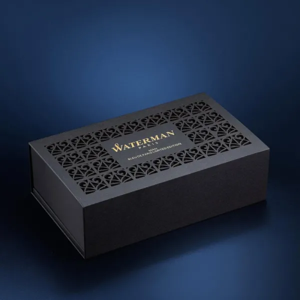 πένα waterman man 24 blue de paris limited edition fine 18k - Waterman