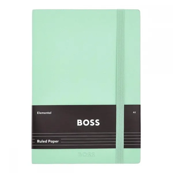 σημειωματάριο hugo boss a5 pastel classic light green lined - Hugo boss