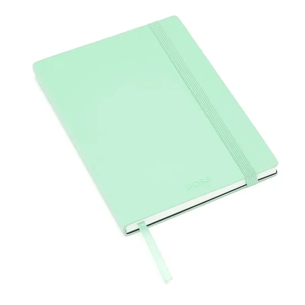 σημειωματάριο hugo boss a5 pastel classic light green lined - Hugo boss