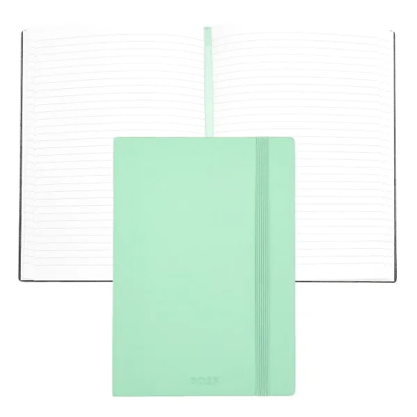 σημειωματάριο hugo boss a5 pastel classic light green lined - Hugo boss