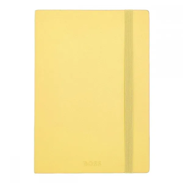σημειωματάριο hugo boss a5 pastel classic light yellow lined - Hugo boss