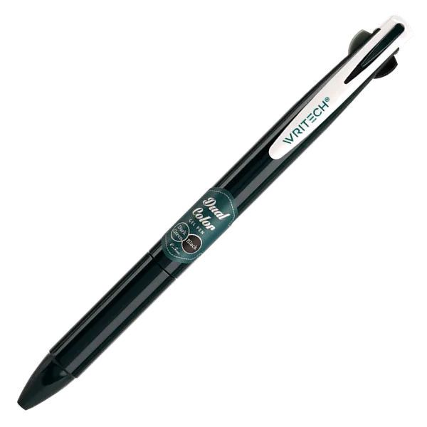 στυλό writech color gel pen w-608 dark green +black - Writech