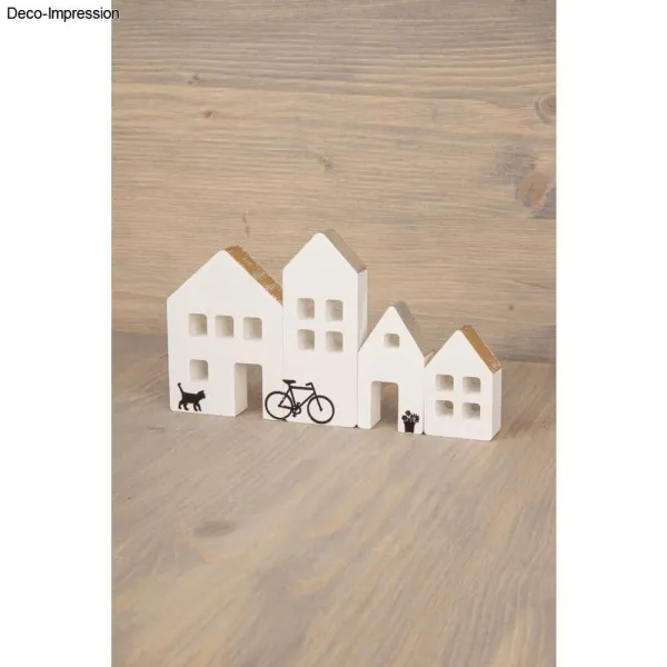 Καλούπι σιλικόνης rayher 4 σχέδια house 26x14.5x1cm - Rayher
