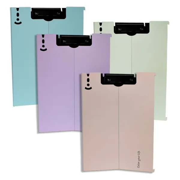 Ντοσιέ με πιάστρα skag με καπάκι foam pastel a4 - Skag