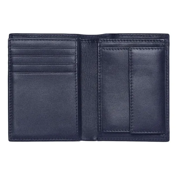 πορτοφόλι δερμάτινο hugo boss classic grained navy - Hugo boss