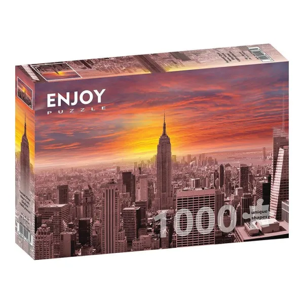 Puzzle skag enjoy ηλιοβασίλεμα νέας υόρκης 1000 τεμάχια 12+ - Skag
