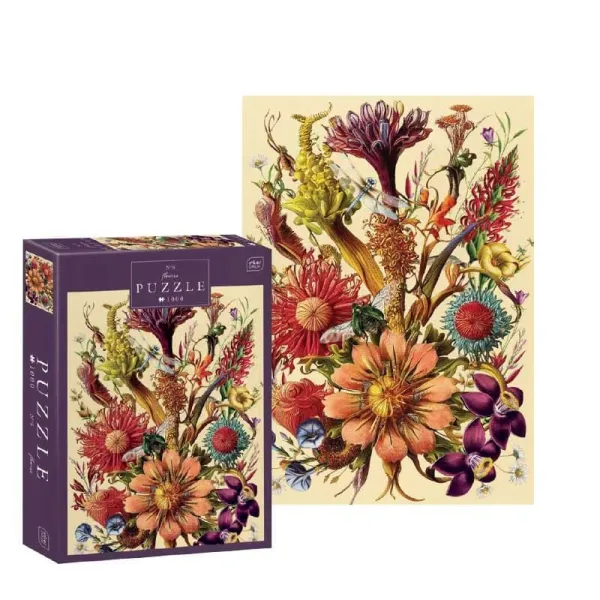 παζλ interdruk 1000 κομμάτια flowers 5 - Interdruk