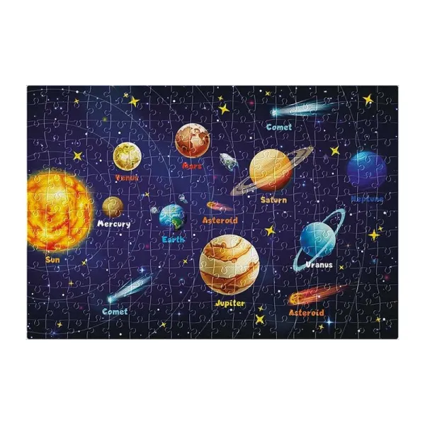 παζλ interdruk 250 κομμάτια kids 6 solar system - Interdruk