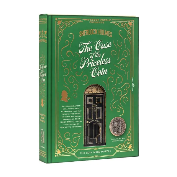Γρίφος sherlock holmes the case of the priceless coin professor puzzle 8+ - Professor puzzle
