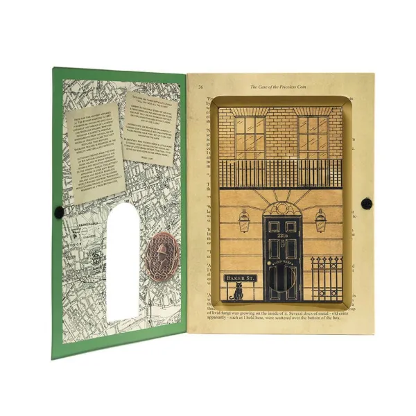 Γρίφος sherlock holmes the case of the priceless coin professor puzzle 8+ - Professor puzzle