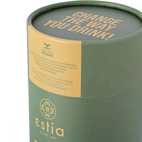 ποτήρι θερμός estia coffee mug save the aegean 350ml forest spirit - Estia