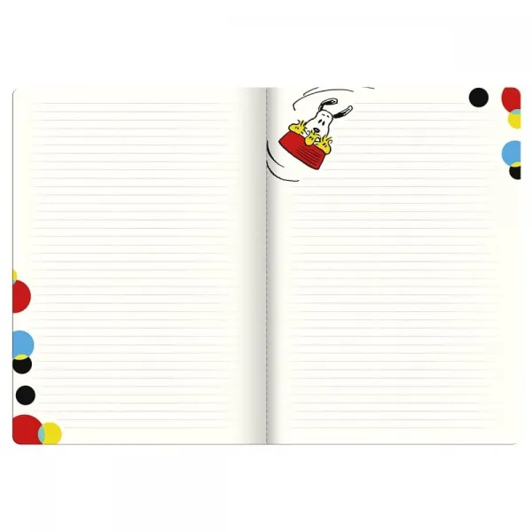 σημειωματάριο premium paper snoopy 18x26cm balance - Premium paper