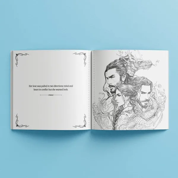 Μπλοκ ζωγραφικής hinkler artmaker colourmorphic queen of dragons - Hinkler