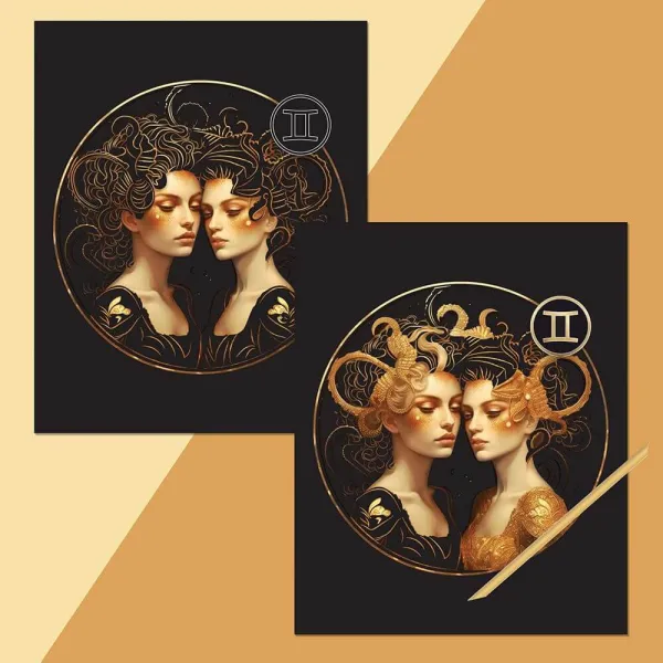 Μπλοκ ζωγραφικής hinkler picture etch astrology - Hinkler