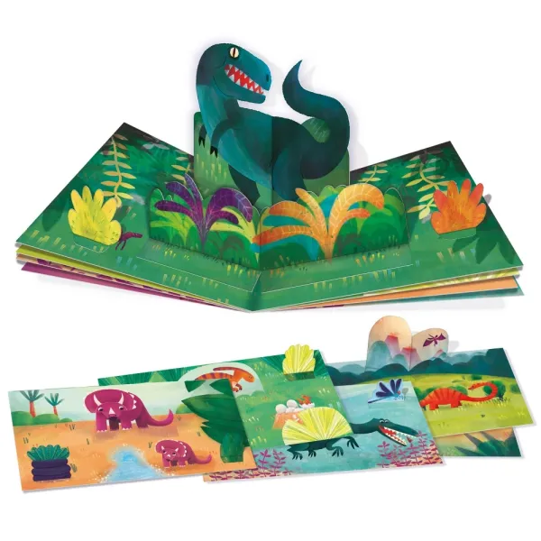 Κατασκευή ludattica create your pop up dinosaurs 5+ - Ludaticca