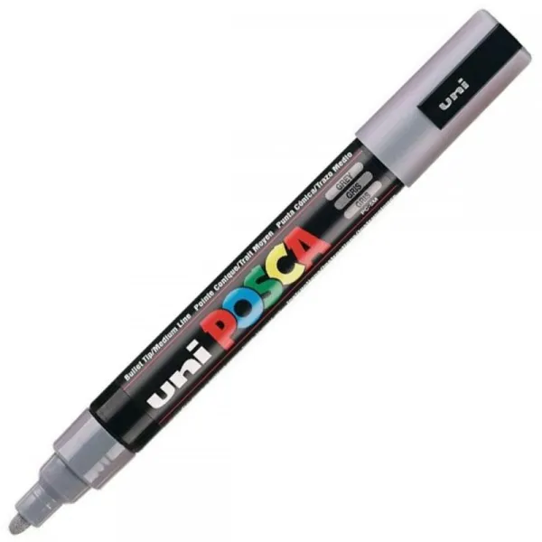 Μαρκαδόρος posca medium pc-5m grey - Uniball