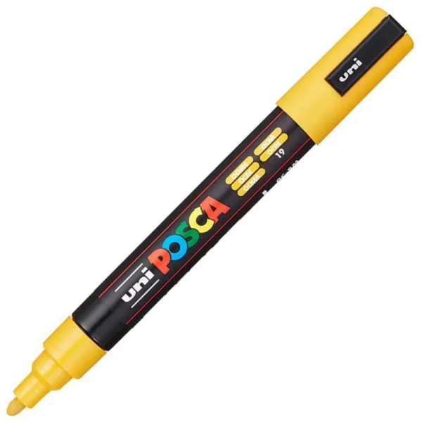 Μαρκαδόρος posca medium pc-5m ochre - Uniball
