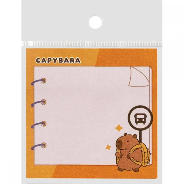 Αυτοκόλλητα χαρτάκια centrum capybara 80x80mm 50 φύλλα - Centrum