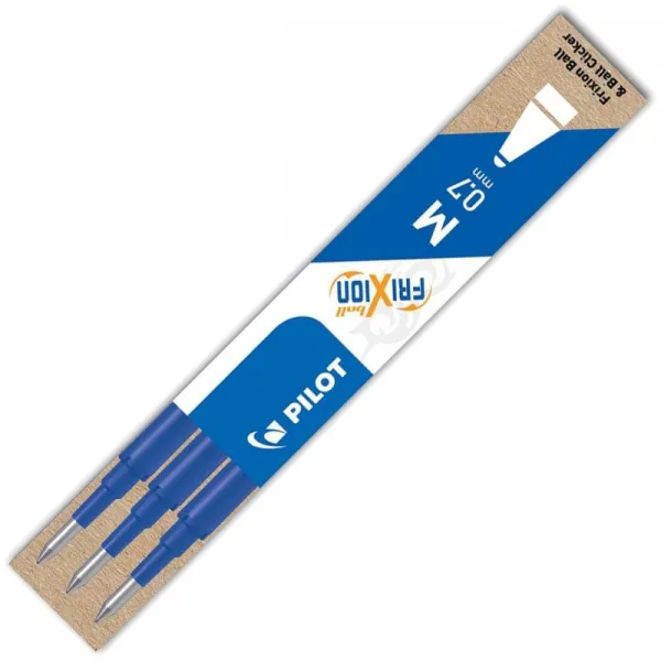 Ανταλλακτικό pilot frixion ball 0.7mm μπλε 3 τεμάχια - Pilot