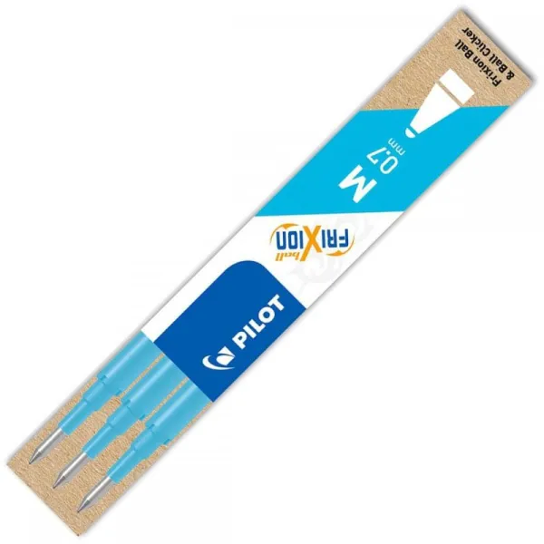 Ανταλλακτικό pilot frixion ball 0.7mm γαλάζιο 3 τεμάχια - Pilot