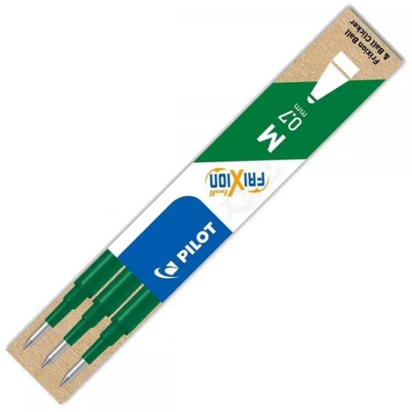 Ανταλλακτικό pilot frixion ball 0.7mm πράσινο 3 τεμάχια - Pilot