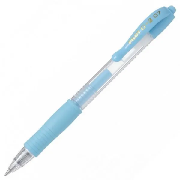 στυλό pilot g-2 0.7mm pastel μπλε - Pilot