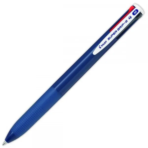 στυλό pilot supergrip g4 4 χρώματα μπλε - Pilot