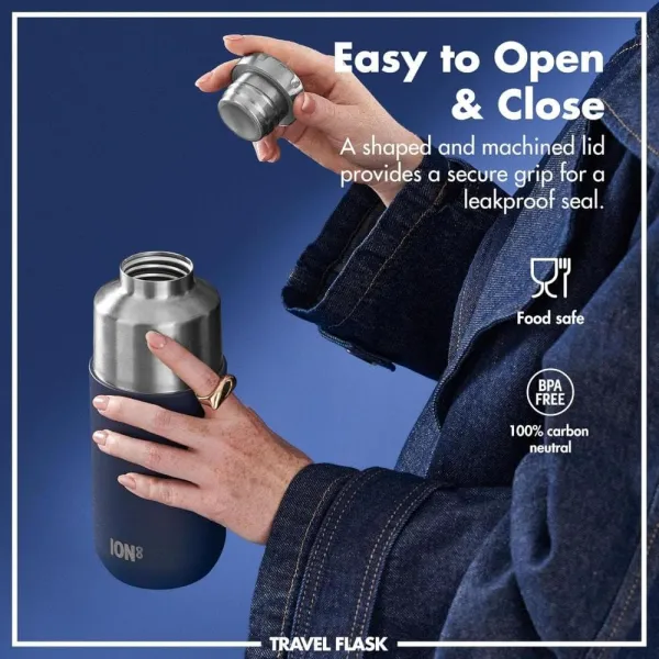 Θερμός ion8 luma με κύπελο 700ml ash navy - Ion8