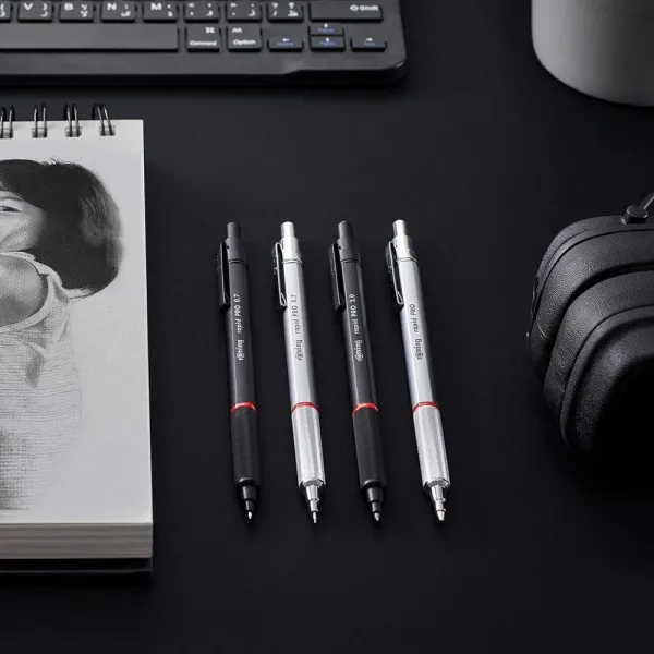 Μηχανικό μολύβι rotring rapid pro 0.5mm silver - Rotring