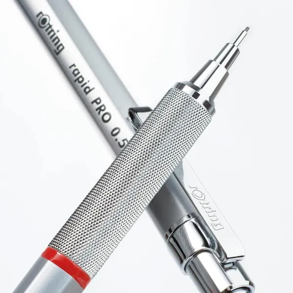 Μηχανικό μολύβι rotring rapid pro 0.5mm silver - Rotring