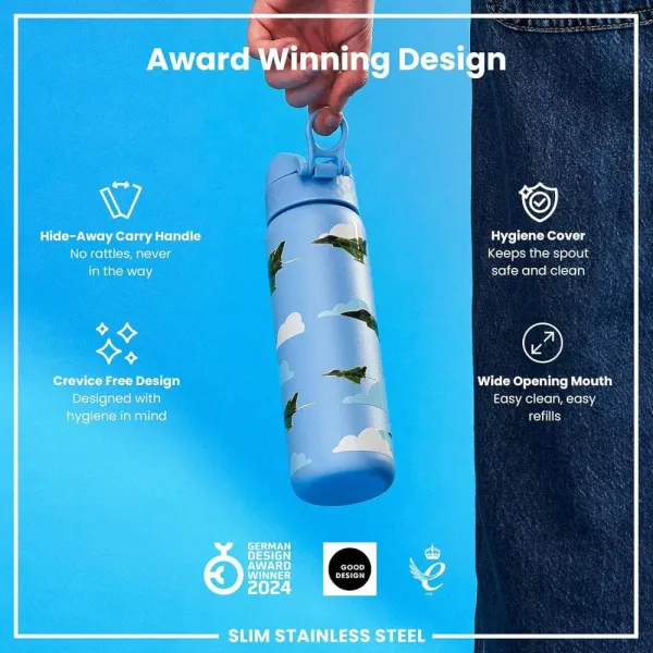 παγούρι μεταλλικό ion8 600ml jets - Ion8