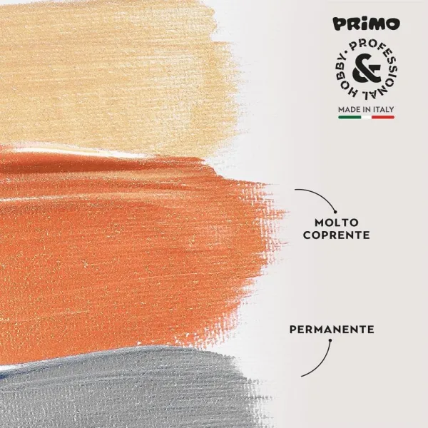Ακρυλικό χρώμα primo 75ml silver - Cmp primo