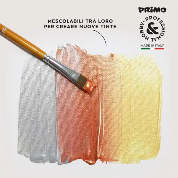 Ακρυλικό χρώμα primo 75ml silver - Cmp primo