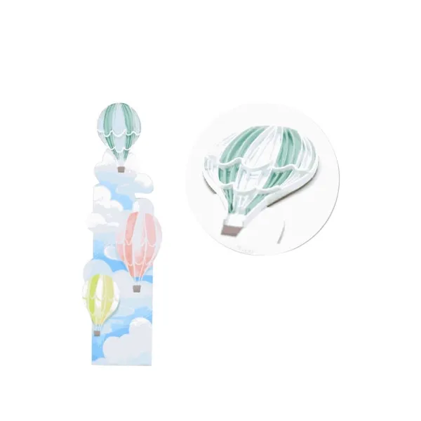 σελιδοδείκτης origamo filigrana collection hot air balloon - Origamo