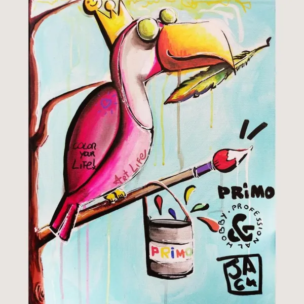 Ακρυλικό χρώμα primo 75m white - Cmp primo