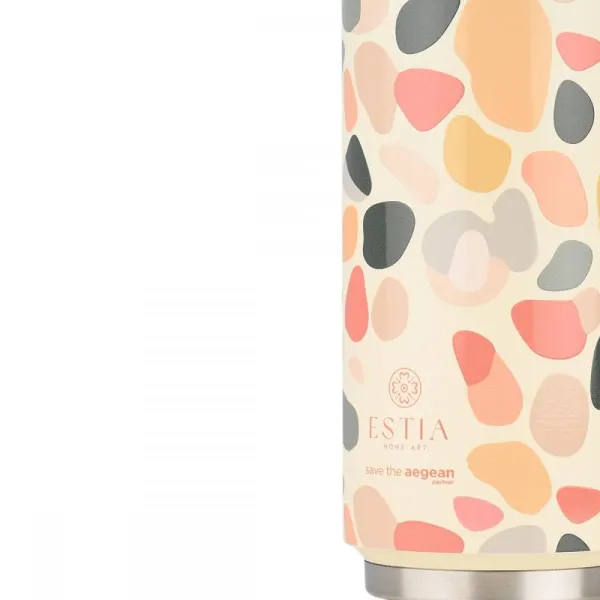 Θερμός estia travel cup save the aegean 500ml hue pebbles - Estia