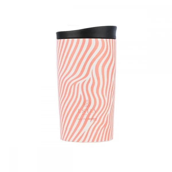 ποτήρι θερμός estia travel mug save the aegean 350ml soft ripple - Estia