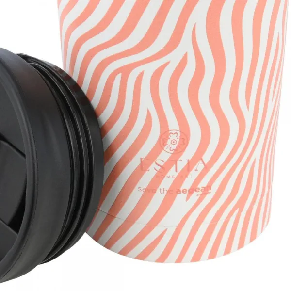 ποτήρι θερμός estia travel mug save the aegean 350ml soft ripple - Estia