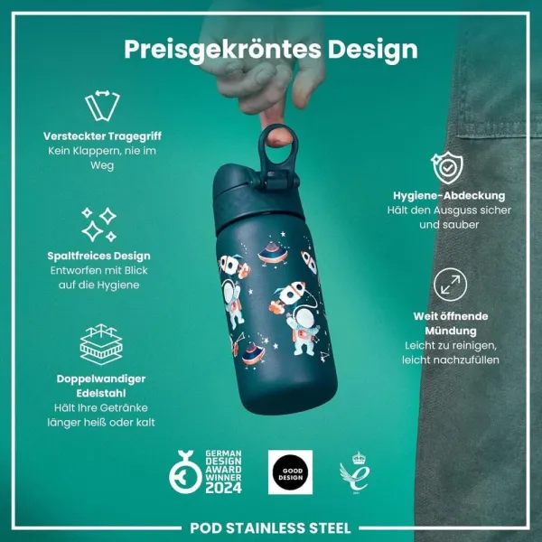 Θερμός μεταλλικό ion8 320ml space - Ion8