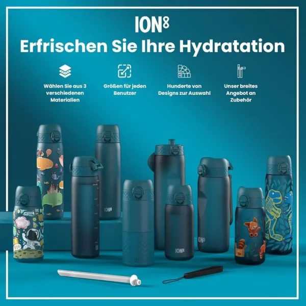 Θερμός μεταλλικό ion8 320ml space - Ion8