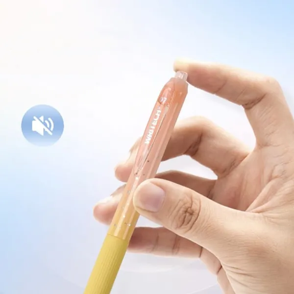 στυλό writech nebula gel με κουμπί μπλε μελάνι 0.7mm yellow & blue - Writech